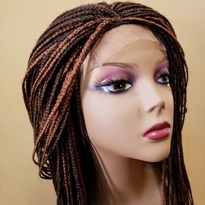 Box braid wig